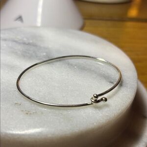 New James hook on bracelet sterling